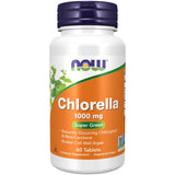 Now Chlorella 1000mg 60 Tablets