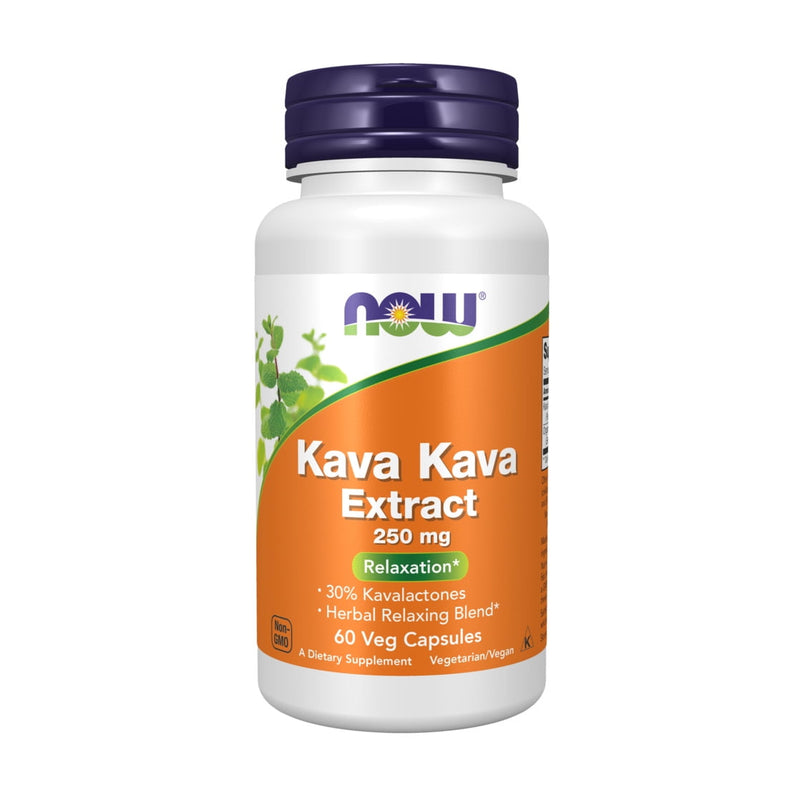 Now Kava Kava 250mg Vegetable Capsules 60ct