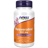 Now Natural Resveratrol 200mg