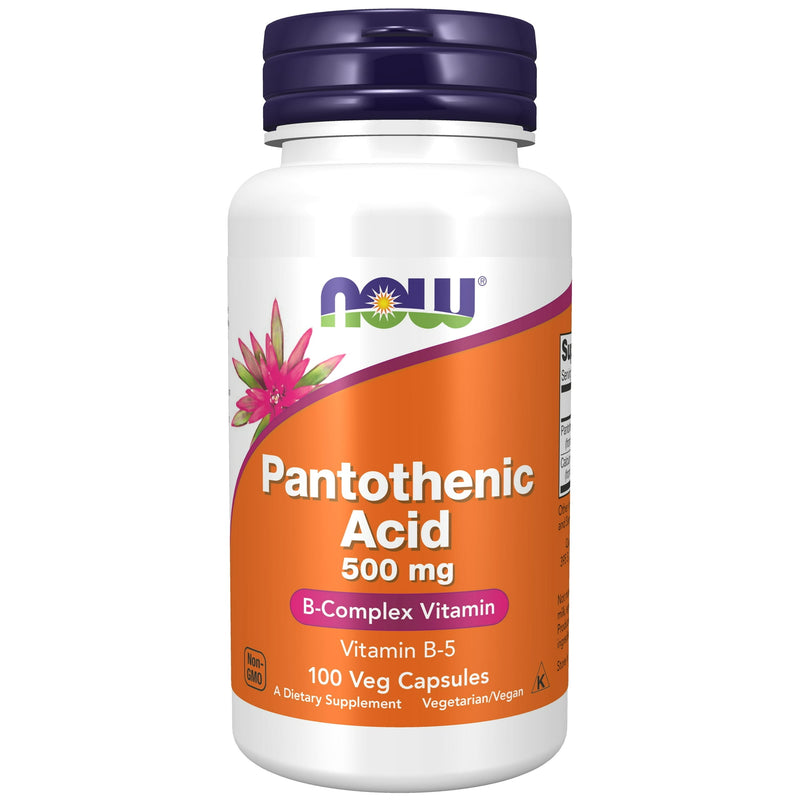 Now Pantothenic Acid 500mg