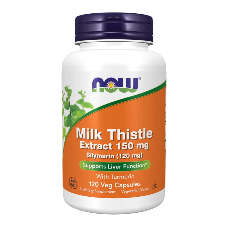Now Silymarin 150mg 120 Vegetable Capsules