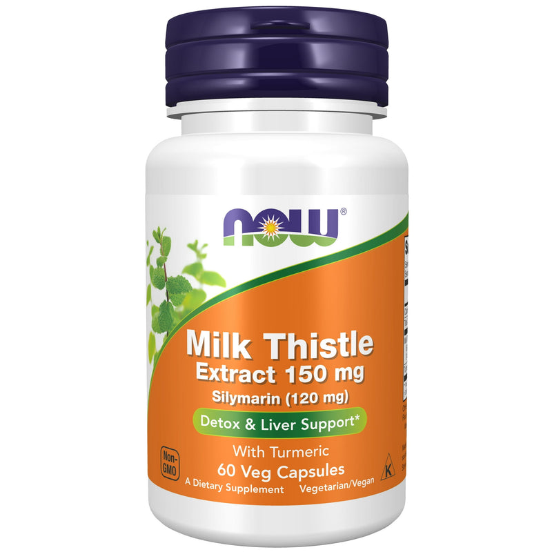 Now Silymarin 150mg 120 Vegetable Capsules