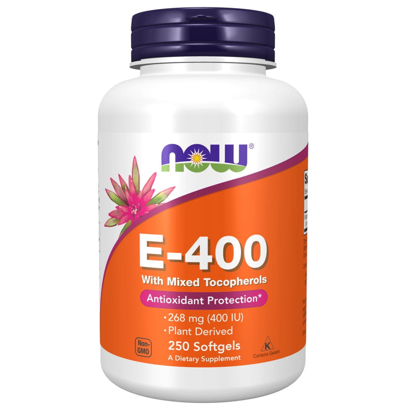 Now E-400 Mixed Tocopherols 100 Softgels
