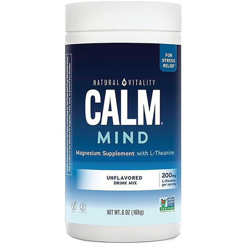 Natural Vitality Calm Mind Unflavored Mix 6 oz