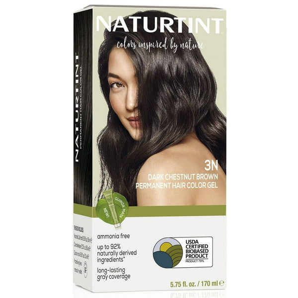 Naturtint Permanent Hair Color Dark Chesnut Brown 3N 5.4oz