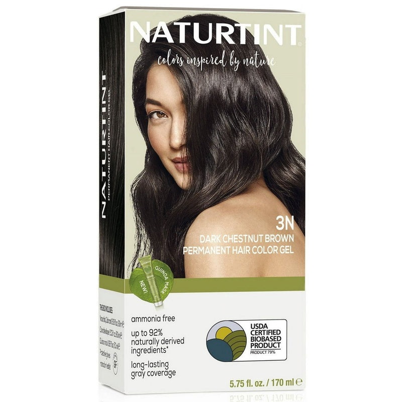 Naturtint Permanent Hair Color Dark Chesnut Brown 3N 5.4oz