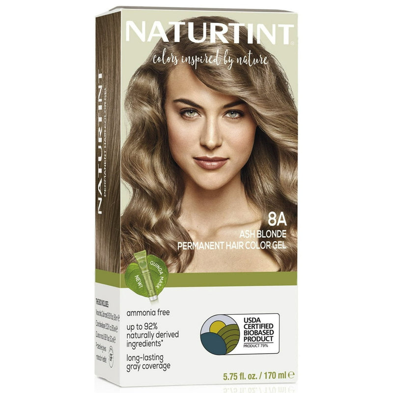Naturtint Permanent Hair Color 8A Ash Blonde 5.4oz