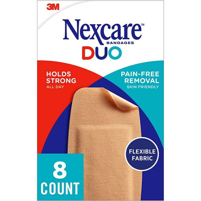 Nexcare Duo Bandages Assorted Sizes 8ct
