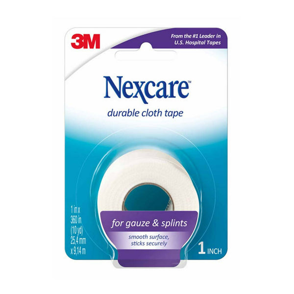 Nexcare Durable Cloth Tape 1" x 10yd