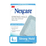 Nexcare String Hold Adhesive Pads 3" x 4" 4ct