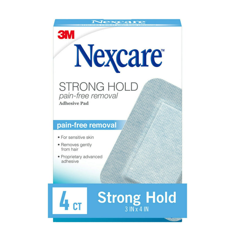 Nexcare String Hold Adhesive Pads 3" x 4" 4ct