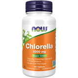 Now Chlorella 1000mg 60 Tablets