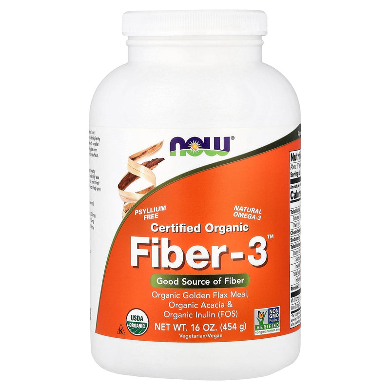 Now Fiber-3 Organic 16 Oz