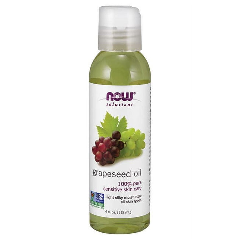 Now Grapeseed Oil 4oz