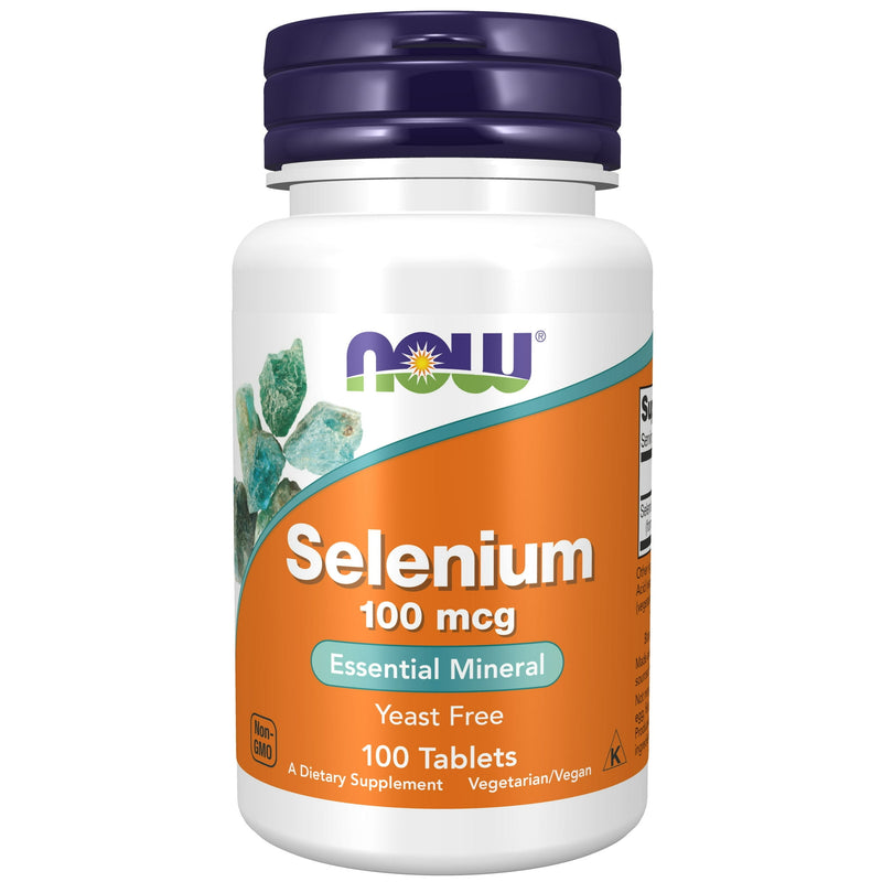 Now Selenium 100mcg  100 Tablets