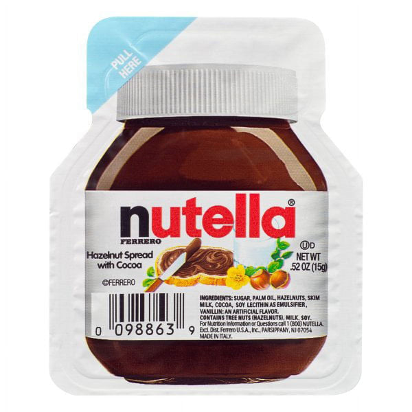 Nutella Ferrero Hazelnut Spread Sach.15G
