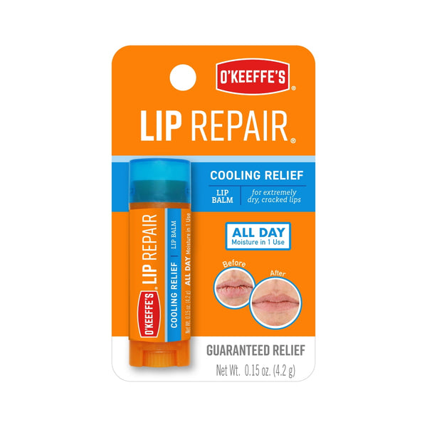 O'keeffes Lip Repair Cooling Lip Balm 0.15oz