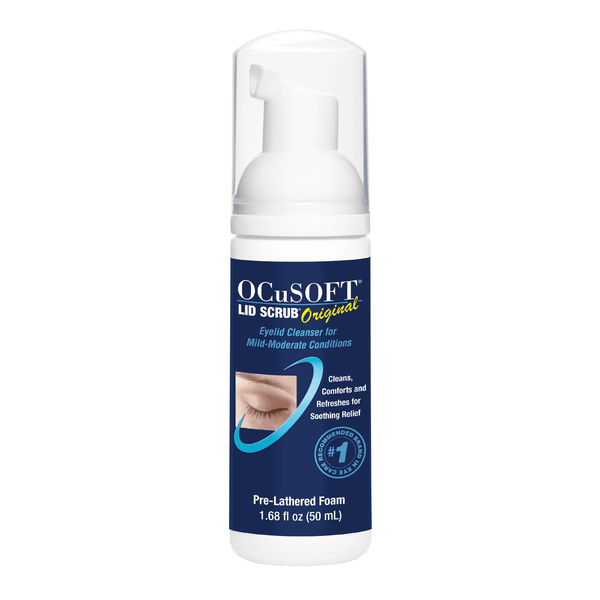Ocusoft Eye Lid Scrub Original Foam 1.68oz