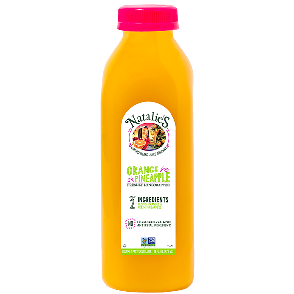 Jugo de piña naranja de Natalie 16 oz
