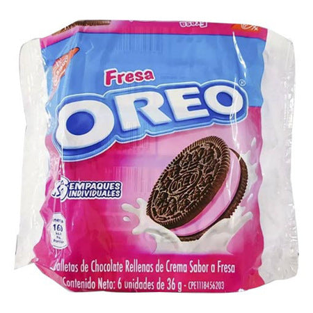 Nabisco Oreo Fresa 6ct