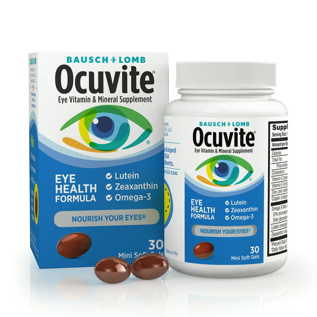 Bausch & Lomb Ocuvite Eye Health Vitamina D 30CT