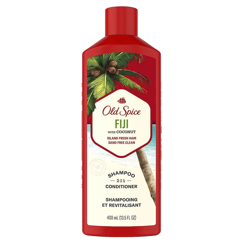 Old Spice Fiji 2 In 1 Shampoo & Conditioner 13.5oz