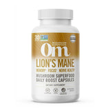 Om Mushroom Lion's Mane Mushroom 90 Capsules