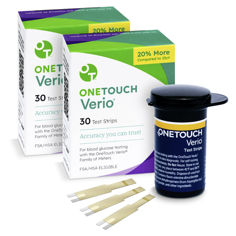 One Touch Verio Test Strips 60ct