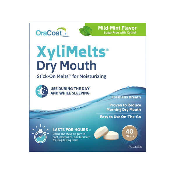 Oracoat Xylimelts For Dry Mouth Discs 40ct