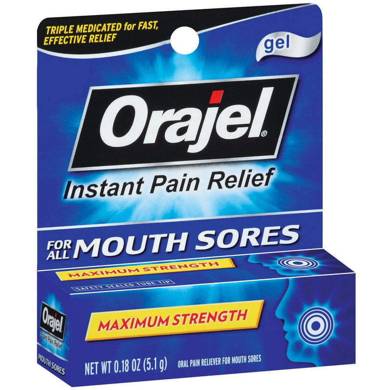Orajel 3X Medicated All Mouth Sores 0.18oz