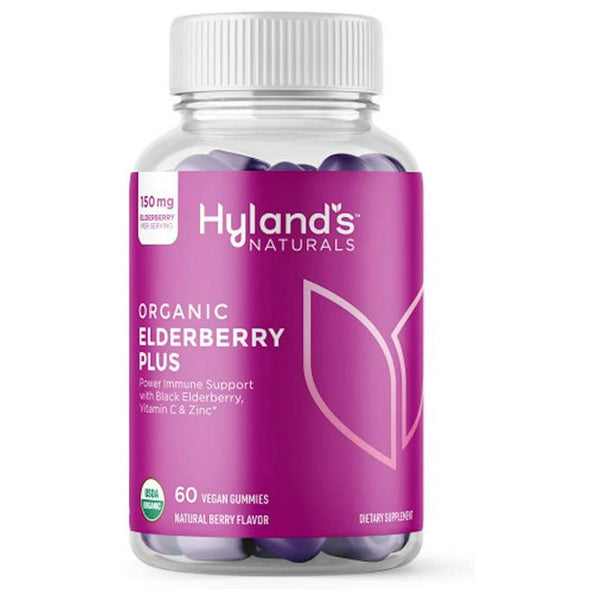 Hyland's Elderberry Plus Berry Gummies 60CT