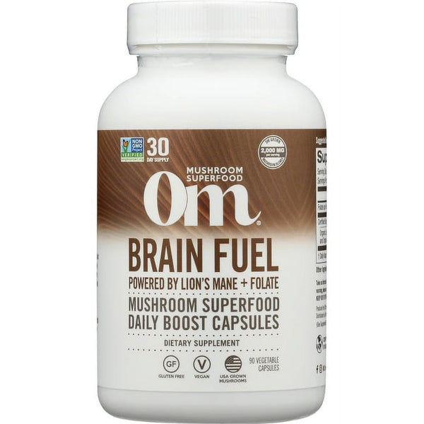 Om Mushroom Brain Fuel Capsules 90ct