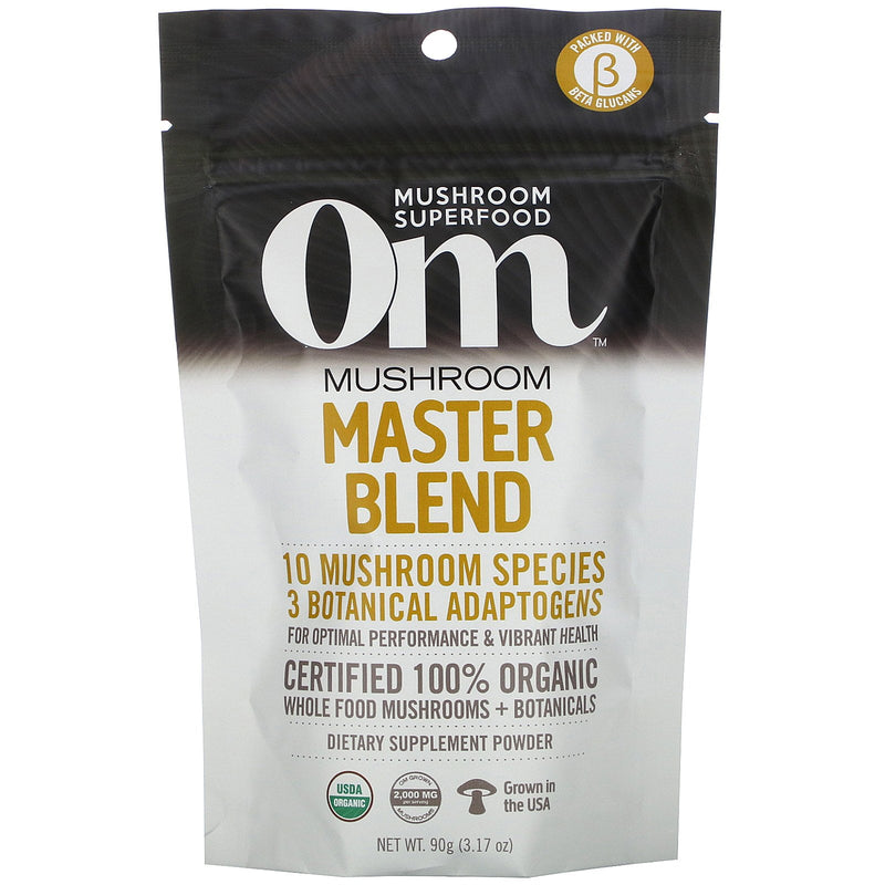 Om Mushroom Master Blend Powder 3.17oz