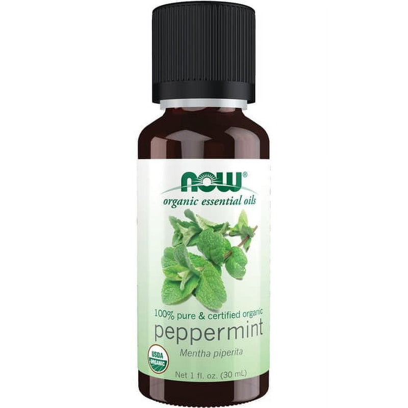 Now Organic Essential Oil Peppermint 1oz