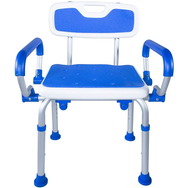 Pcp Shower Chair With Flip Up Arm & Back 7107