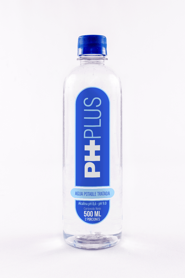 Ph más agua alcalina pH 9.5 500ml