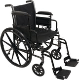 ProBasics K3 Flip Back Wheelchair 20" x 16" WC3L2016DS