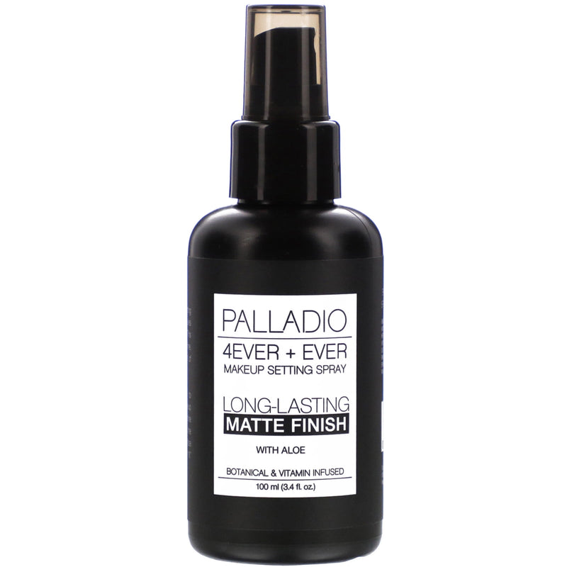 Palladio 4Ever + Ever Setting Spray Long-Lasting Matte Finish 3.4oz