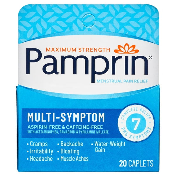 Pamprin Multi-Sympton Caplets 20ct