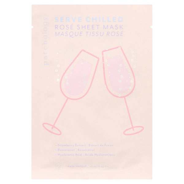 Patchology Serve Chilled Rose Sheet Mask 1ct