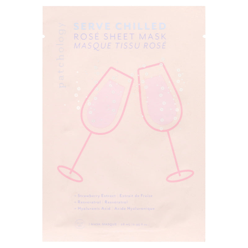 Patchology Serve Chilled Rose Sheet Mask 1ct