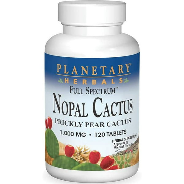 Planetary Nopal Cactus 1000mg Tablets 120ct