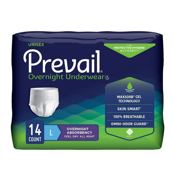 Prevail Overnight Underwear L 14ct Pvx-513