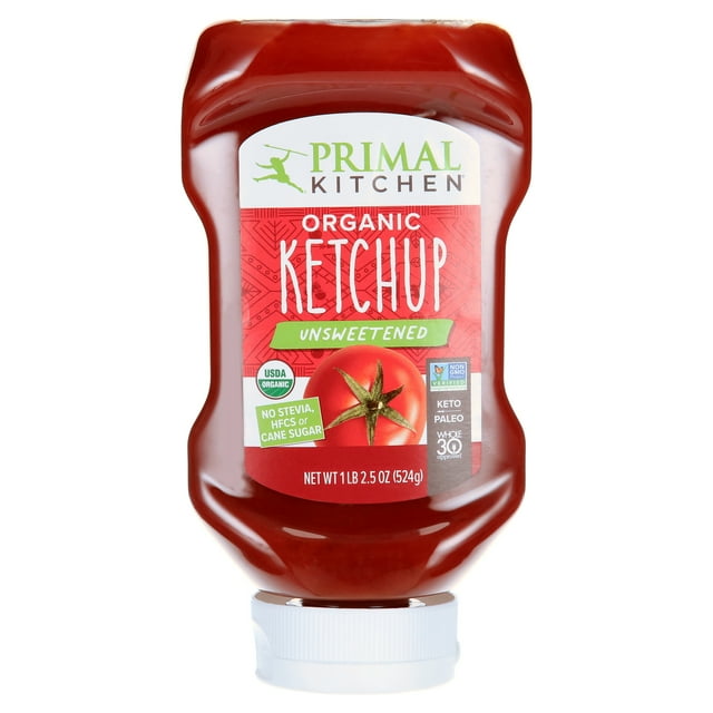 Primal Kitchen Ketchup Unsweeten 18.5oz