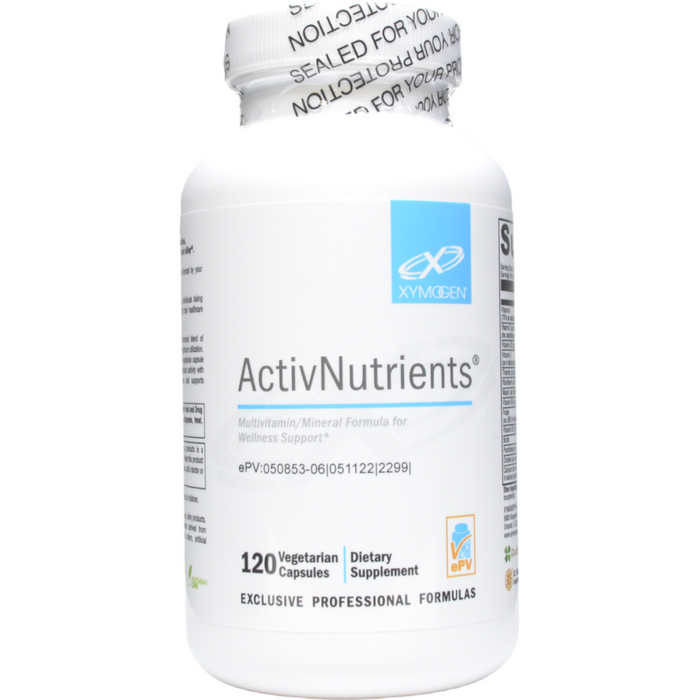 Xymogen ActivNutrients Multivitamins Vegetable Capsules 120ct