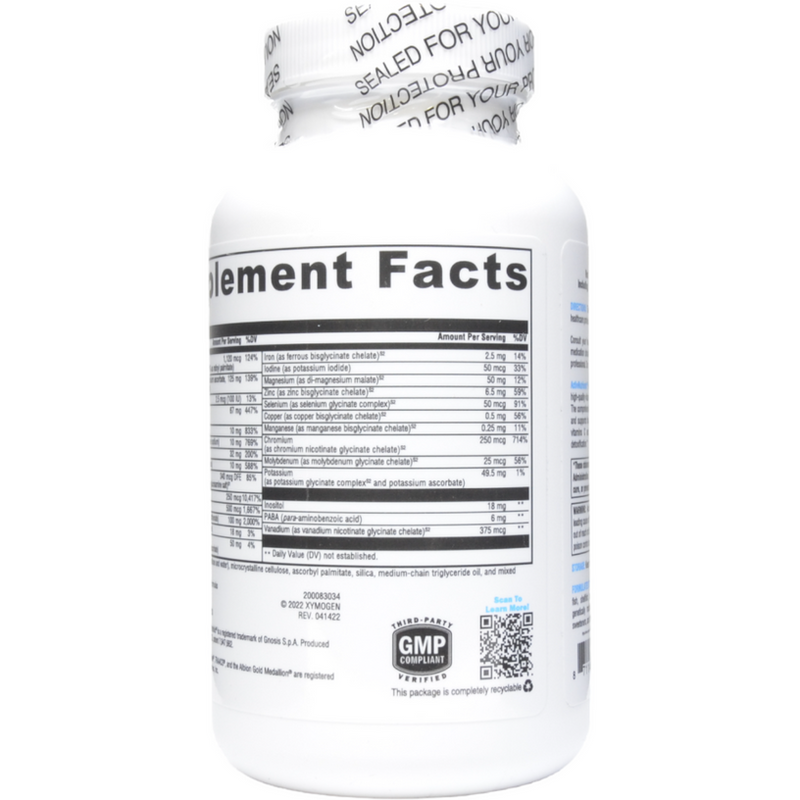 Xymogen ActivNutrients Multivitamins Vegetable Capsules 120ct