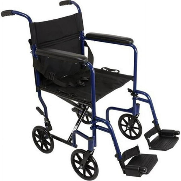 Probasics Aluminium Transport Chair Blue Tca1916