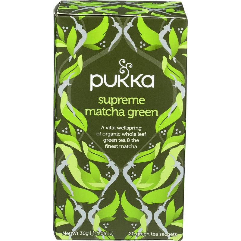 Pukka Supreme Matcha green Satchets 20ct