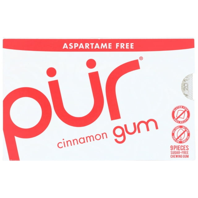 Pur Gum Aspartame Free Cinnamon 9ct