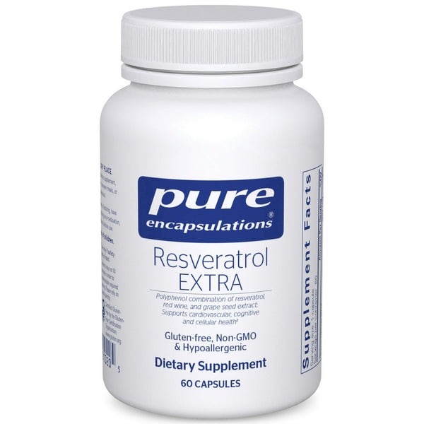 Encapsulaciones puras resveratrol cápsulas adicionales 60ct